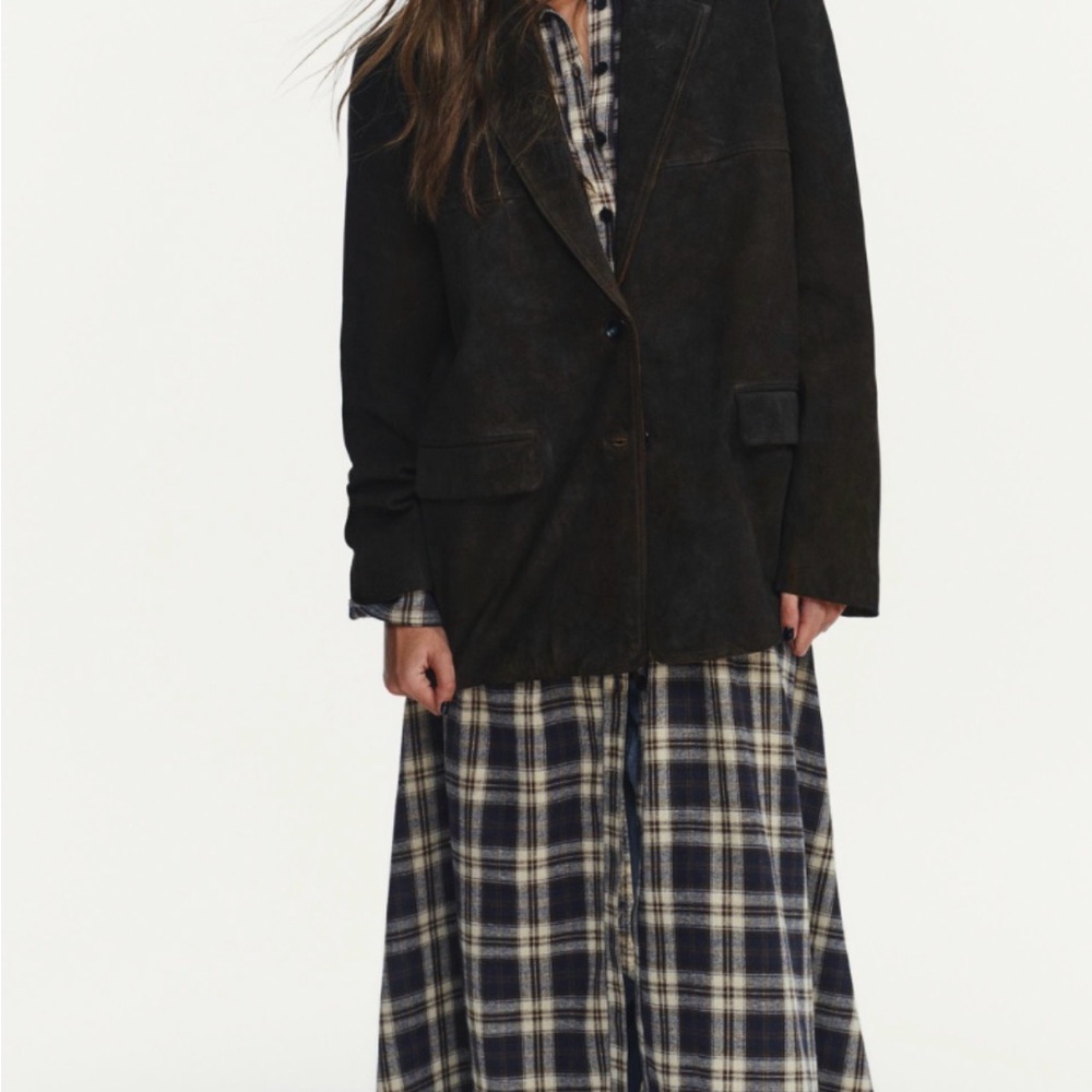 Zara Chocolate Brown Blazer
